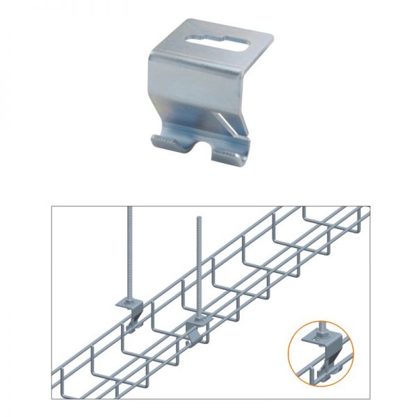 Ceiling and Wall cable clips / cable tray by Rapterron