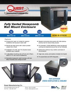 Honeycomb Vented Enclosure